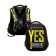 Frame backpack 37 x 29 x 17 cm, Hatber Ergonomic Classic, Yes No, Yellow/Black NRK71045