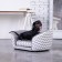 Sulperion Teddy, 86x54x37 cm, furniture fabric, size m, gray