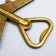 Keychain metal opener "plane" mix 7x6 cm