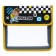 A5 notebook folder (240 x 205 x 40 mm), with Velcro valve, plastic/textiles, Hatber "Vlad A4"