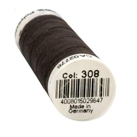 SEW-HALL thread for all materials, 200 m, 748277 (308 brown)-1