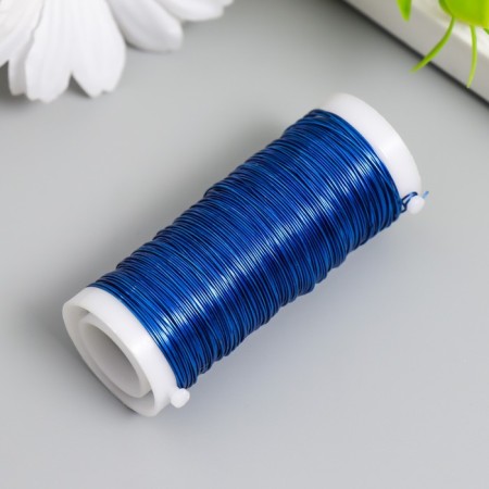 Wire for creativity "blue" 30 meters, thickness 0.3 mm 5.5x2.2x2.2 cm-1