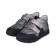 Demolitions for children, size 35, silver-black color