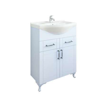 Gloria 65 cabinet, gray color, with a sink "Dreya 65"-2