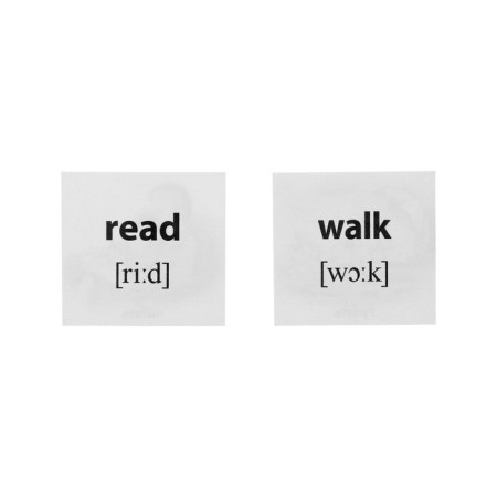 Set of cards "Remove English words. Actions" 20 pieces, 5x5.5 cm-2