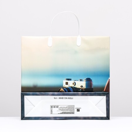 Package "Retro camera", soft plastic, 30 x 30 cm, 120 μm-1