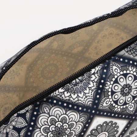 Lightning cosmetic bag, gray color-2