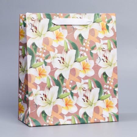 Package Gift Craft Vertical, Packaging, “From March 8”, Ml 27 x 23 x 11.5 cm-1