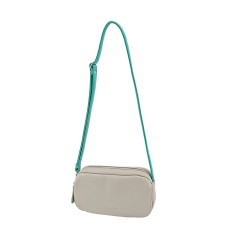 B2438 Bag Cross-Bodi, Lightning Department, gray color 16x24x9cm