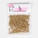 Bead "hematite" d = 4 mm, set 10 g, color gold