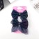 Hair clip "Marta" (set 2 pcs) shine, 7.5 cm, blue