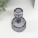 Glass of glass per 1 candle "Cup" gray d = 2.5 cm 6x6x10 cm