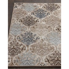 Rectangular carpet Merinos Valencia Deluxe, size 150x230 cm, color Cream-Brown