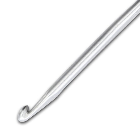 Knitting hook, aluminum, 4 mm/14 cm-2