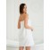 Pareo female for the sauna, size XL-3XL, white color