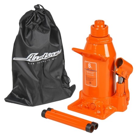 Telescopic jack Airline, 6 tons, lifting height 230-480 mm, in bag-9