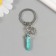 A keychain from the evil eye Metal "Sun with a talisman" 4.5 cm