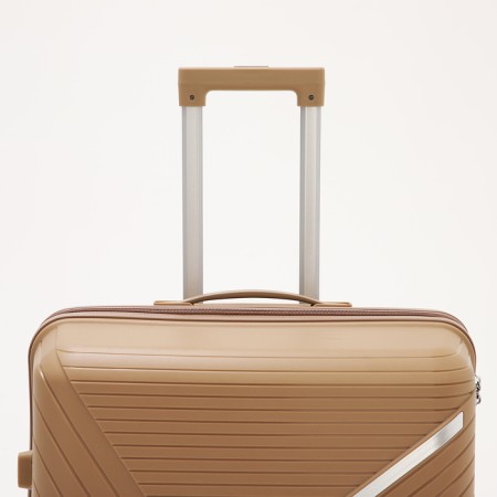 Big suitcase 28 ", a lightning department, code castle, 4 wheels, brown color-4