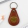 Kezzle keychain to the leatherette, 4 x 9 cm