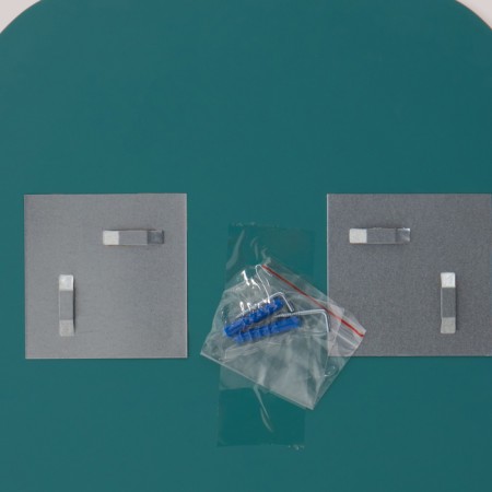 Arc mirror, wall, 107x42.6 cm-3