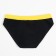 Bathing swimming trunks for the boy Minaku, black/yellow color, height 98-104