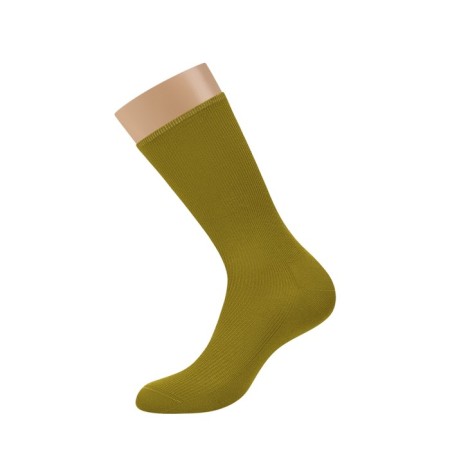 Women's socks Minimi Fresh with a high elastic band, size 35-38, oliva color-1
