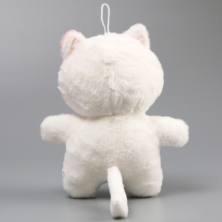 Soft toy "cat", 24 cm, white color-2