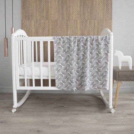 Fleet blanket "Shells", size 100x118 cm