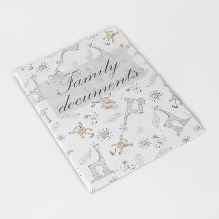 Document folder, 1 set, white color