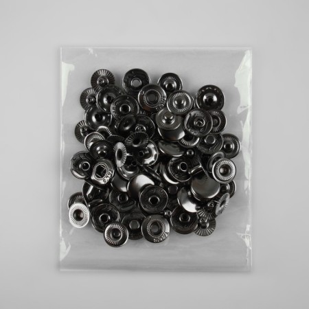 Installation button, alpha (S-shaped), d = 12.5 mm, black nickel color-3