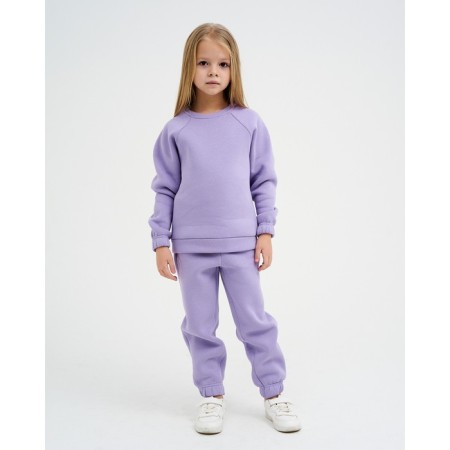 Children's costume with the basis (jumper, trousers) KAFTAN "BASIC Line" R.32 (110-116), lilac-1