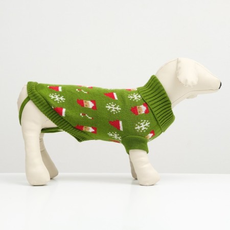 Santa Santa sweater, size XXL, Green (DS 46, Osh 46, OG 38-64 cm)-1