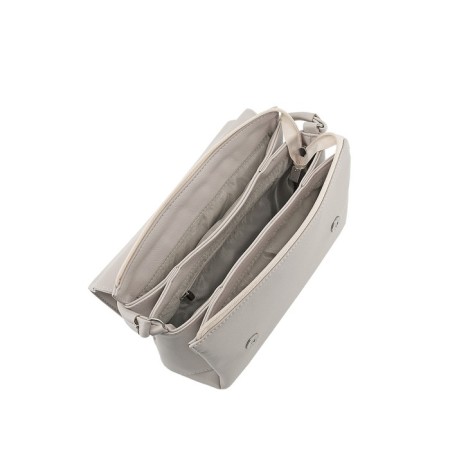 Messenger bag, valve department, gray color 26x10x16cm-2