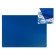 Laying on the table plastic A3, 460 x 330 mm, 500 microns, transparent, dark blue color (suitable for the office)