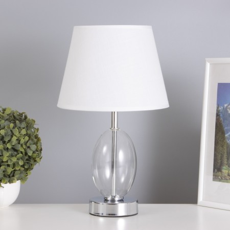 Table lamp "Isolda" 1x40W E27 transparent 22.5x22.5x38cm