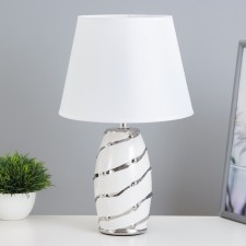 Table lamp 32155/1 E14 40W white 22x22x38 cm Risalux