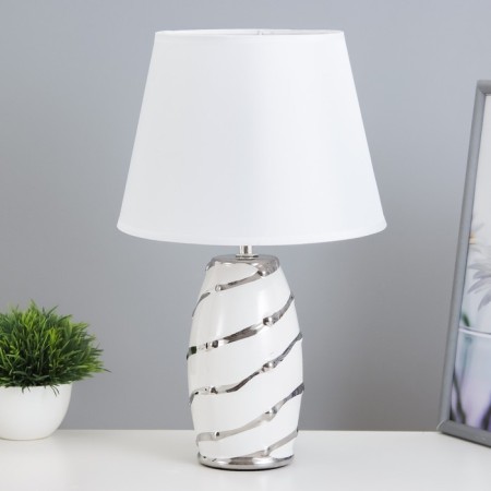 Table lamp 32155/1 E14 40W white 22x22x38 cm Risalux
