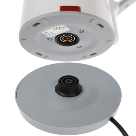 Electric kettle Homestar HS-1036, plastic, Metal flask, 1.8 l, 1500 watts, white-6