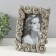 Photo frame Polystone 10x15 cm "shells" silver 20.7x15.5 cm