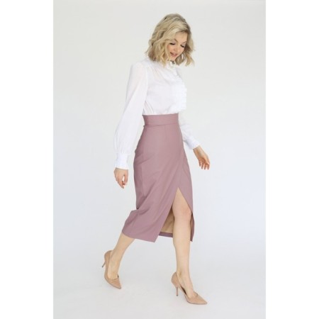 Leather skirt with smell, size 42-2