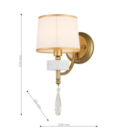 Wall lamp Mirra 150 mm, 245 mm, E14-2