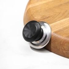 Handle for a lid on the dishes of the “gevni” shares, d = 4.5 cm, black color