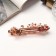Clothing machine for hair "Joszy" Pearls of Leaflet, 9 cm, gold