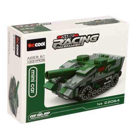 Designer Army "tanks", 4 types, mix-6