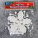 Christmas tree decoration "Snow Flower" 9 cm, white