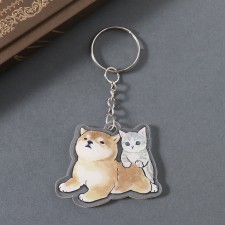 Acryl keychain bilateral 