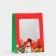 Gift package with the Snowman window 26 x 35 x 16 cm, red