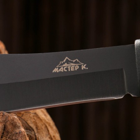 Tactical knife "Alfa" 23cm, blade 110mm/3mm, with fiberglass, black-3