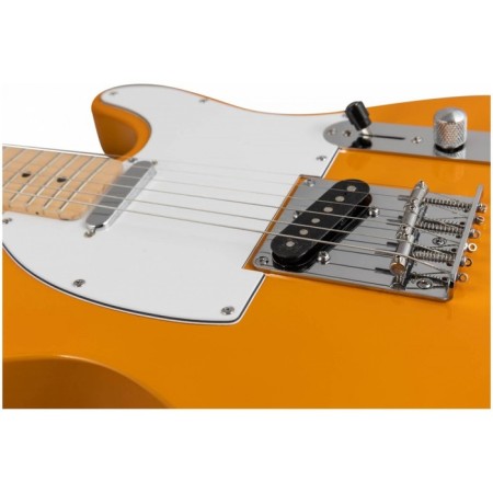 Terris TTL-039 YW Elekgitar, CECASTER, SS, Mustard yellow color-1