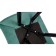 Dining stool Polini Home Berlin SM, mint-black color